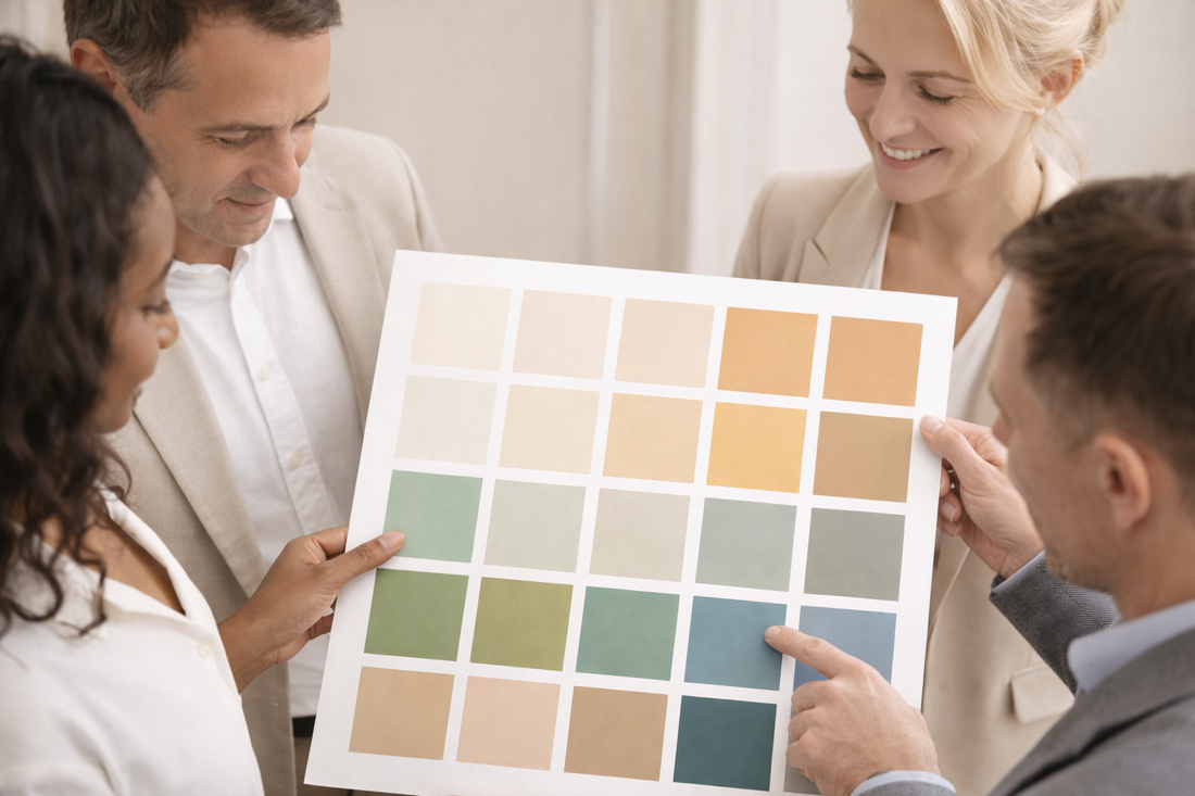Uso de colores claros en paredes para ampliar visualmente espacios y aportar más luz y sensación de amplitud.