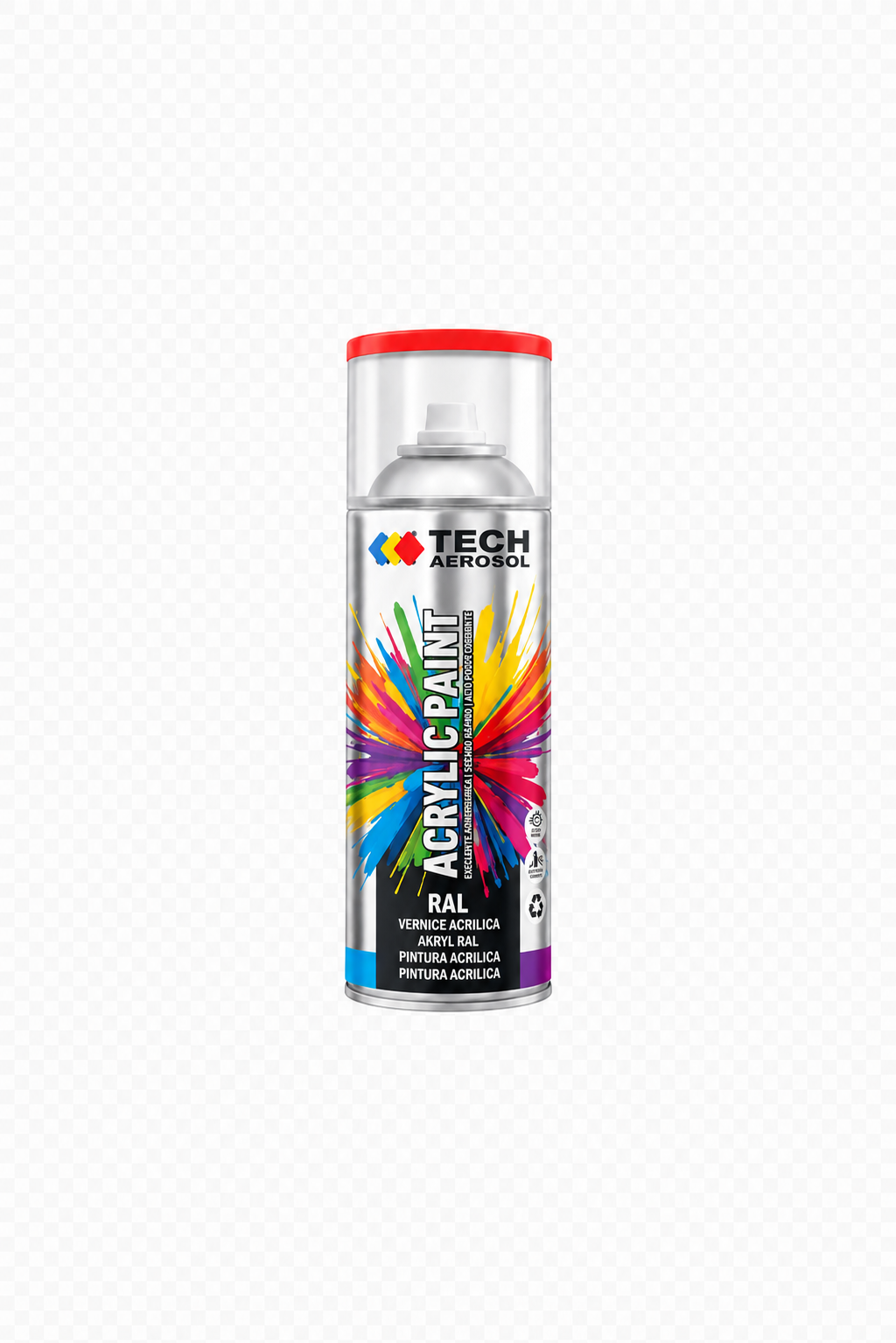Pintura spray acrílico brillante