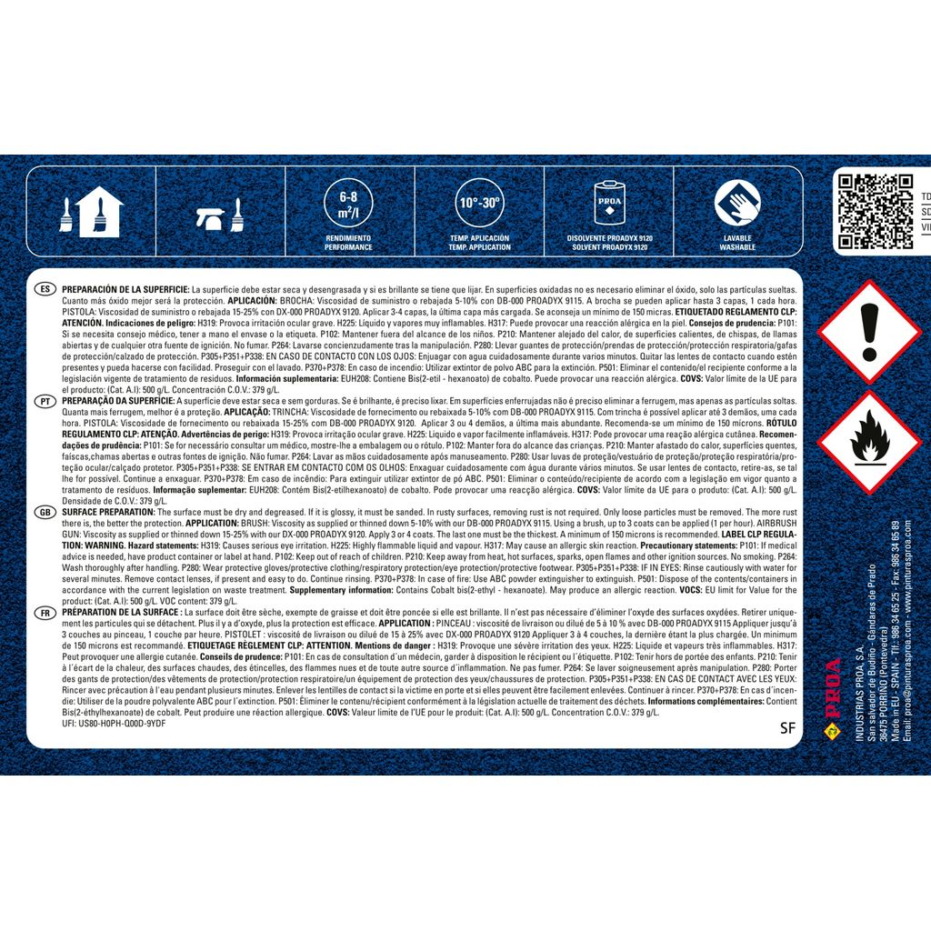 Proanox Esmalte Forja